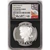 Image 1 : 2023-S $1 Proof Peace Silver Dollar Coin NGC PF70 Ultra Cameo ER Iskowitz Signature