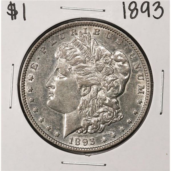 1893 $1 Morgan Silver Dollar Coin