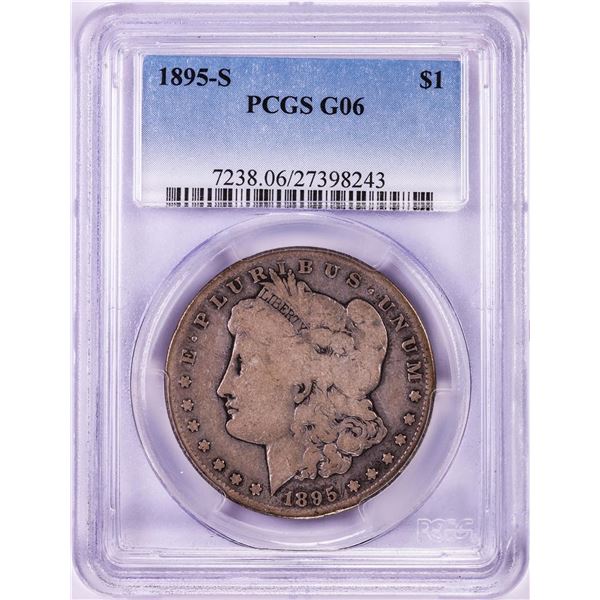 1895-S $1 Morgan Silver Dollar Coin PCGS G06