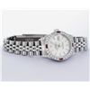 Image 3 : Rolex Ladies Stainless Steel Ruby and Diamond Datejust Wristwatch