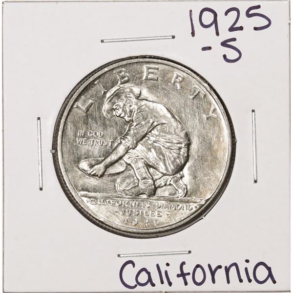 1925-S California Diamond Jubilee Commemorative Half Dollar Coin