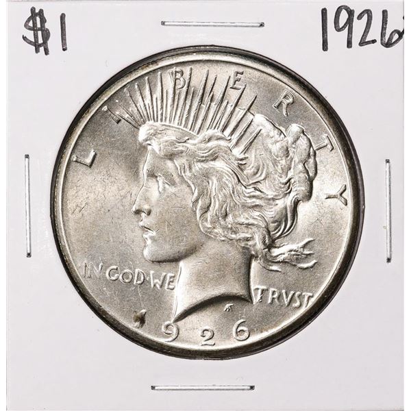 1926 $1 Peace Silver Dollar Coin