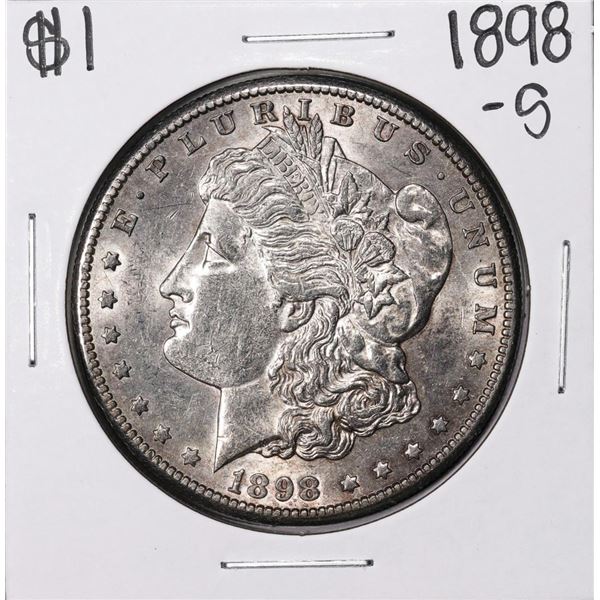 1898-S $1 Morgan Silver Dollar Coin