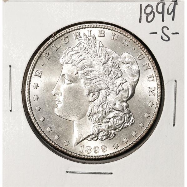 1899-S $1 Morgan Silver Dollar Coin