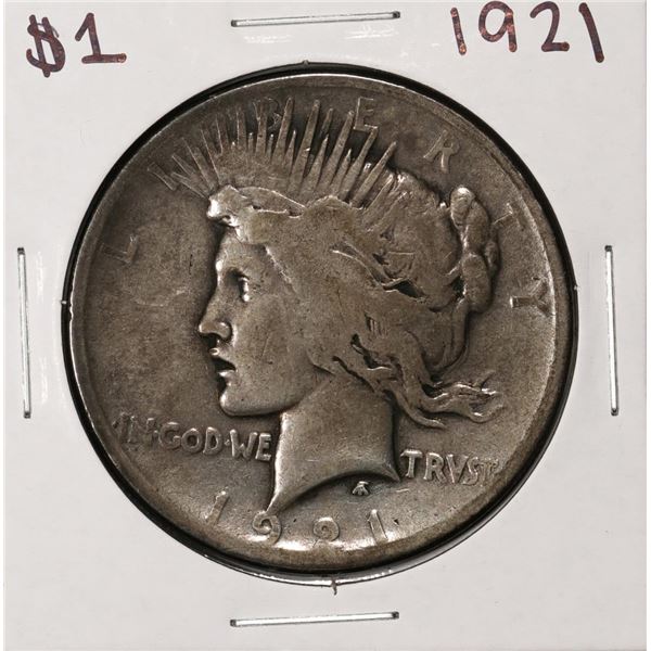 1921 $1 Peace Silver Dollar Coin