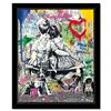 Image 1 : Mr. Brainwash "Work Well Together" Original Mixed Media on Paper