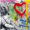 Image 2 : Mr. Brainwash "Work Well Together" Original Mixed Media on Paper