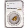 Image 1 : 5.40 Gram Yukon Gold Nugget NGC Graded