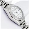 Image 5 : Rolex Ladies Stainless Steel White Dial Date Wristwatch