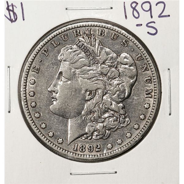 1892-S $1 Morgan Silver Dollar Coin