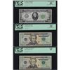 Image 1 : Lot of (3) Miscellaneous $20 Federal Reserve Notes PCGS Graded