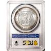Image 2 : 1887 $1 Morgan Silver Dollar Coin PCGS MS65 Great Toning
