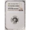 Image 1 : 2001-W $10 Proof American Platinum Eagle Coin NGC PF69 Ultra Cameo
