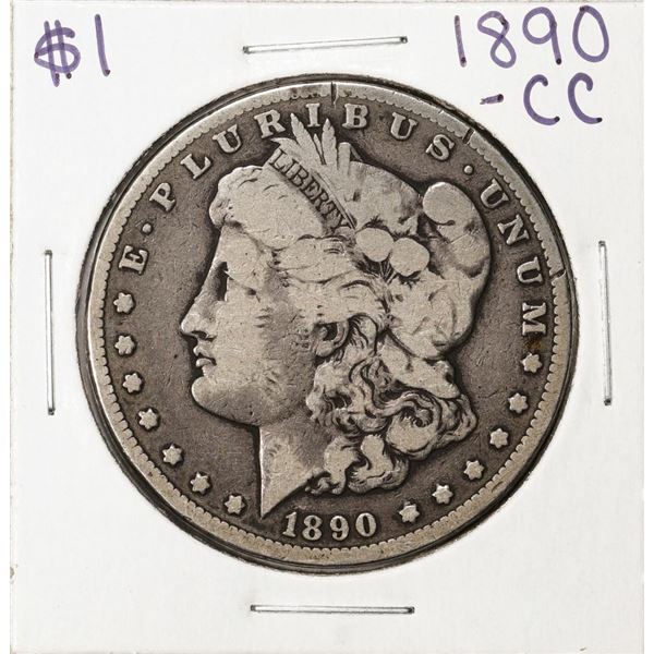 1890-CC $1 Morgan Silver Dollar Coin