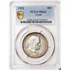 Image 1 : 1922 Grant Memorial Commemorative Half Dollar Coin PCGS MS64 Amazing Toning