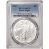 Image 1 : 1999 $1 American Silver Eagle Coin PCGS MS70