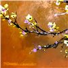 Image 2 : Thomas Leung "Yellow Plum Blossom" Original Acrylic on Board