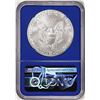 Image 2 : 2020(S) $1 American Silver Eagle Coin NGC MS70 FDOI San Francisco Mint Blue Core