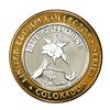 Image 1 : .999 Silver State of Colorado Collectors Series Blue Columbine Gaming Token