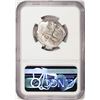 Image 2 : Shipwreck 1753P C Bolivia 4 Reales Silver Coin NGC AU Excavation Recovery