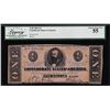 Image 1 : 1862 $1 Confederate States of America Note T-55 Legacy Choice About New 55