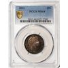 Image 1 : 1892 Barber Quarter Coin PCGS MS64