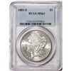 Image 1 : 1881-S $1 Morgan Silver Dollar Coin PCGS MS63