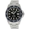 Image 1 : Rolex Mens Stainless Steel Submariner Wristwatch with Rolex Box And Papers