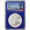 Image 1 : 2021(S) Type 1 $1 American Silver Eagle Coin NGC MS70 FDI San Francisco Blue Core