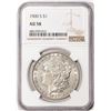 Image 1 : 1900-S $1 Morgan Silver Dollar Coin NGC AU58