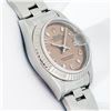 Image 4 : Rolex Ladies Stainless Steel Salmon Arabic Datejust Wristwatch