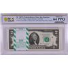 Image 1 : Pack 2017A $2 Federal Reserve STAR Notes SF Fr.1941-L* PCGS Choice Uncirculated 64PPQ