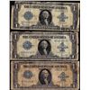 Image 1 : Lot of (3) 1923 $1 Silver Certificate Notes