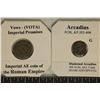 Image 1 : 2 ROMAN ANCIENT COINS: 383-406 A.D. ARCADIUS AND