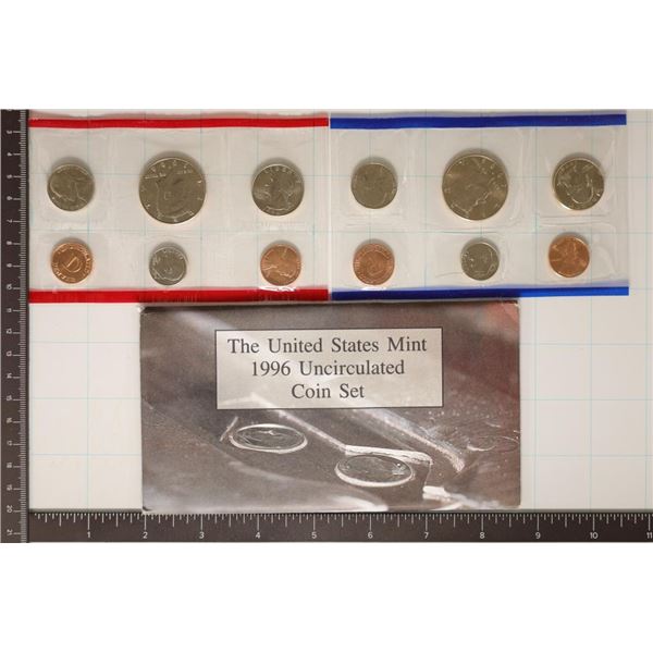 1996 US MINT SET (UNC) P/D (WITH ENVELOPE)
