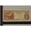 Image 1 : 1994-B US DEPT. OF AGRICULTURE $1 FOOD COUPON