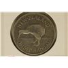 Image 1 : 1937 NEW ZEALAND SILVER 1 FLORIN .1818 OZ. ASW