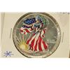 Image 1 : 1999 AMERICAN SILVER EAGLE UNC COLORIZED ON