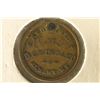 Image 1 : CIVIL WAR TOKEN-UNION FLOUR, REDEEMED BY D. L.