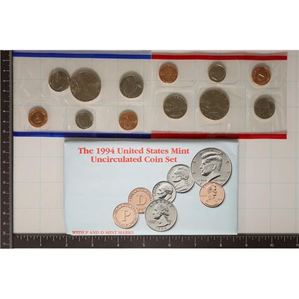 1994 US MINT SET (UNC) P/D (WITH ENVELOPE)