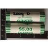 Image 1 : 2 SOLID DATE ROLLS OF 2009-D BRILLIANT UNC ROSY