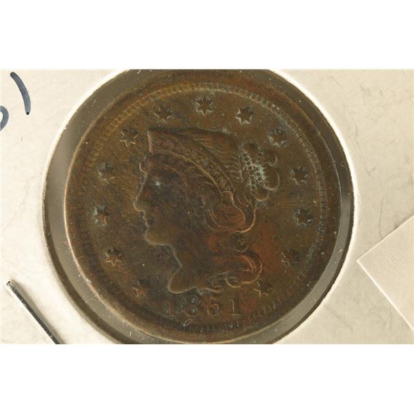 1851 US LARGE CENT