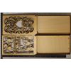 Image 3 : 2-WOODEN MONEY HOLDER GIFT BOXES: 3 3/4" X