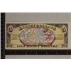 Image 2 : 2008 5 DINSEY DOLLAR CRISP UNC COLORIZED BILL