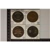 Image 2 : 4-US ARMY MEDAL CHALLENGE COINS: PV2 O'NEILL,
