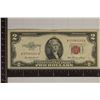 Image 1 : 1953 US $2 RED SEAL NOTE