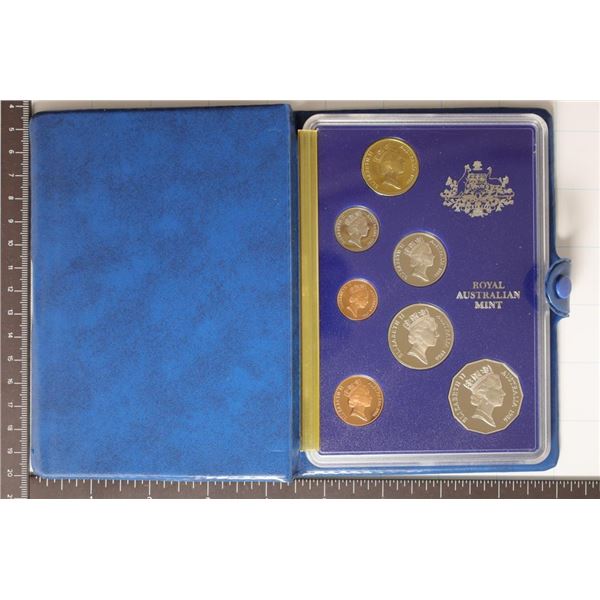 1986 AUSTRALIA 7 COIN PF SET ROYAL AUSTRALIAN