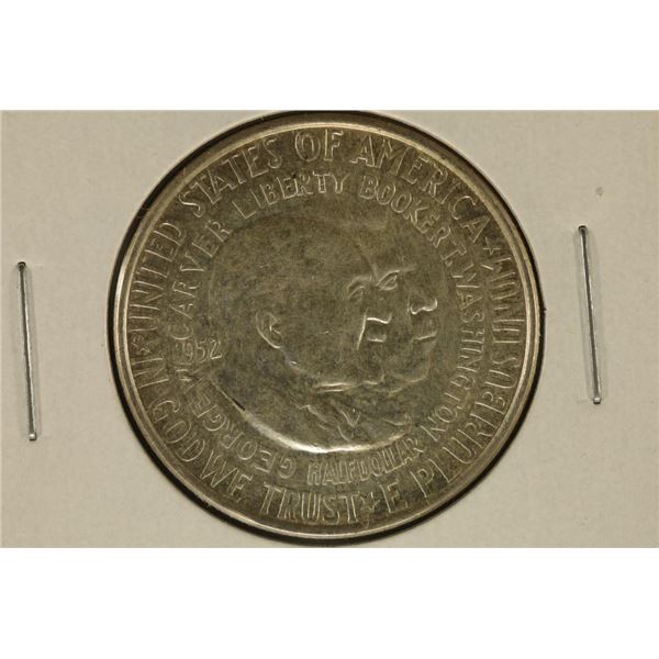 1952 CARVER/WASHINGTON COMMEMORATIVE HALF $