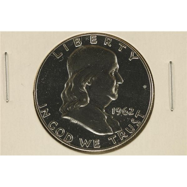 1962 SILVER FRANKLIN HALF DOLLAR PROOF