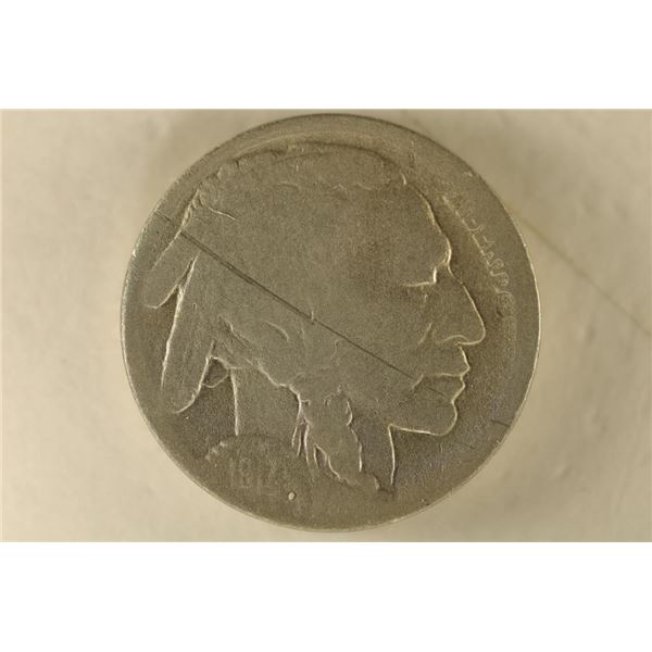 (SEMI-KEY) 1917-D FULL DATE BUFFALO NICKEL